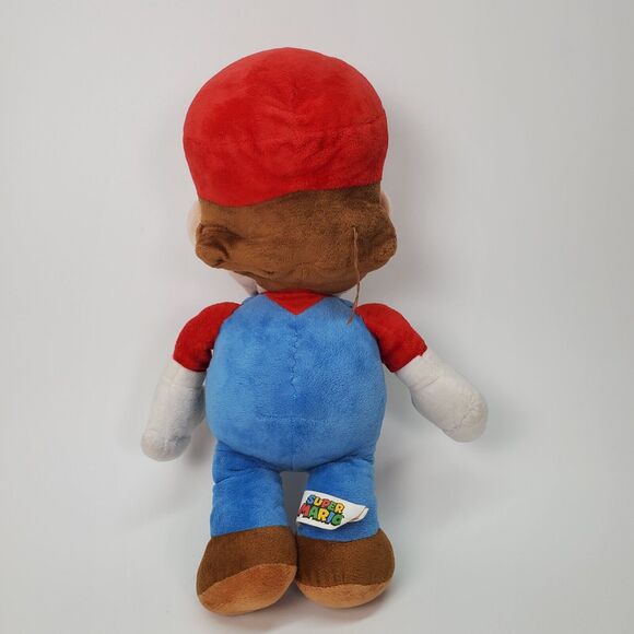 Little Buddy Super Mario 16" Mario 33616 Stuffed Animal Plush Doll - Picture 3 of 9